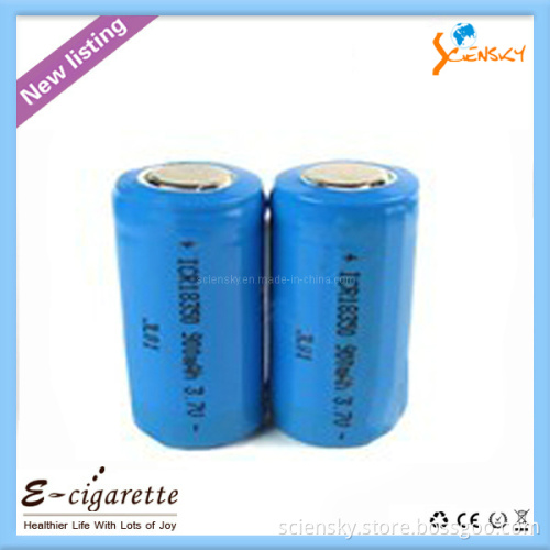 18350 Battery for E-Cigarette with Protection